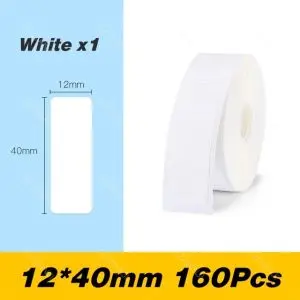 Etykieta Niimbot dla D101/110 / 12 x 40mm / Różne Kolory