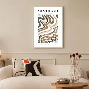 Abstrakcyjny Nowoczesny Plakat Artystyczny