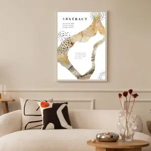 Abstrakcyjny Inspiracyjny Plakat Ścienny