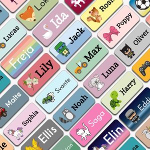 Kampania - 165 sztuk Naklejki imienne na ubrania