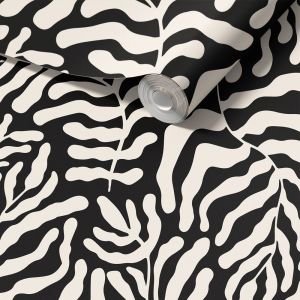 Contact Paper - Abstrakcyjny Czarny i Biały / Peel and Stick