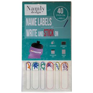 Naklejki turkusowe 80 szt.