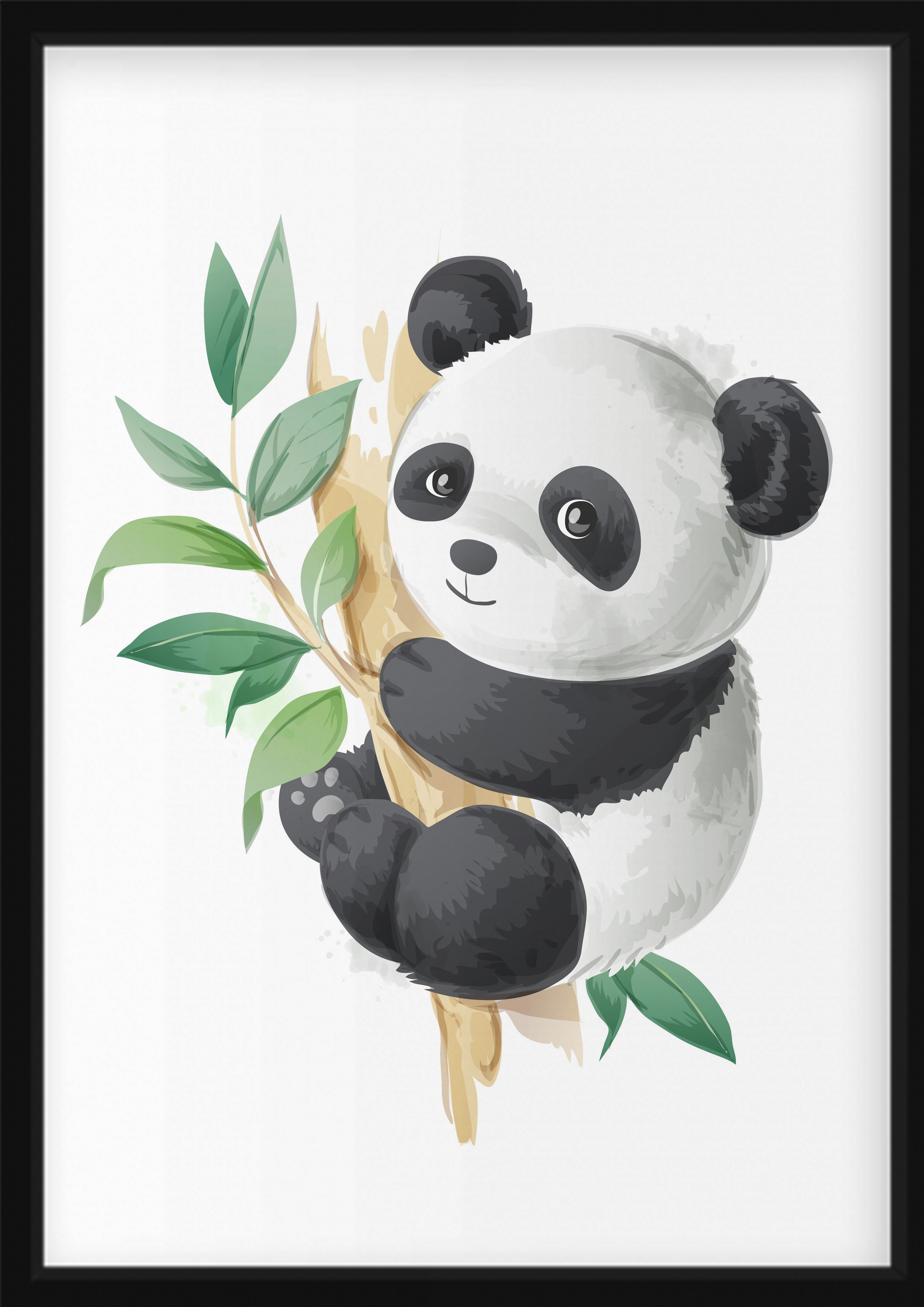 Plakat - Panda na Drzewie
