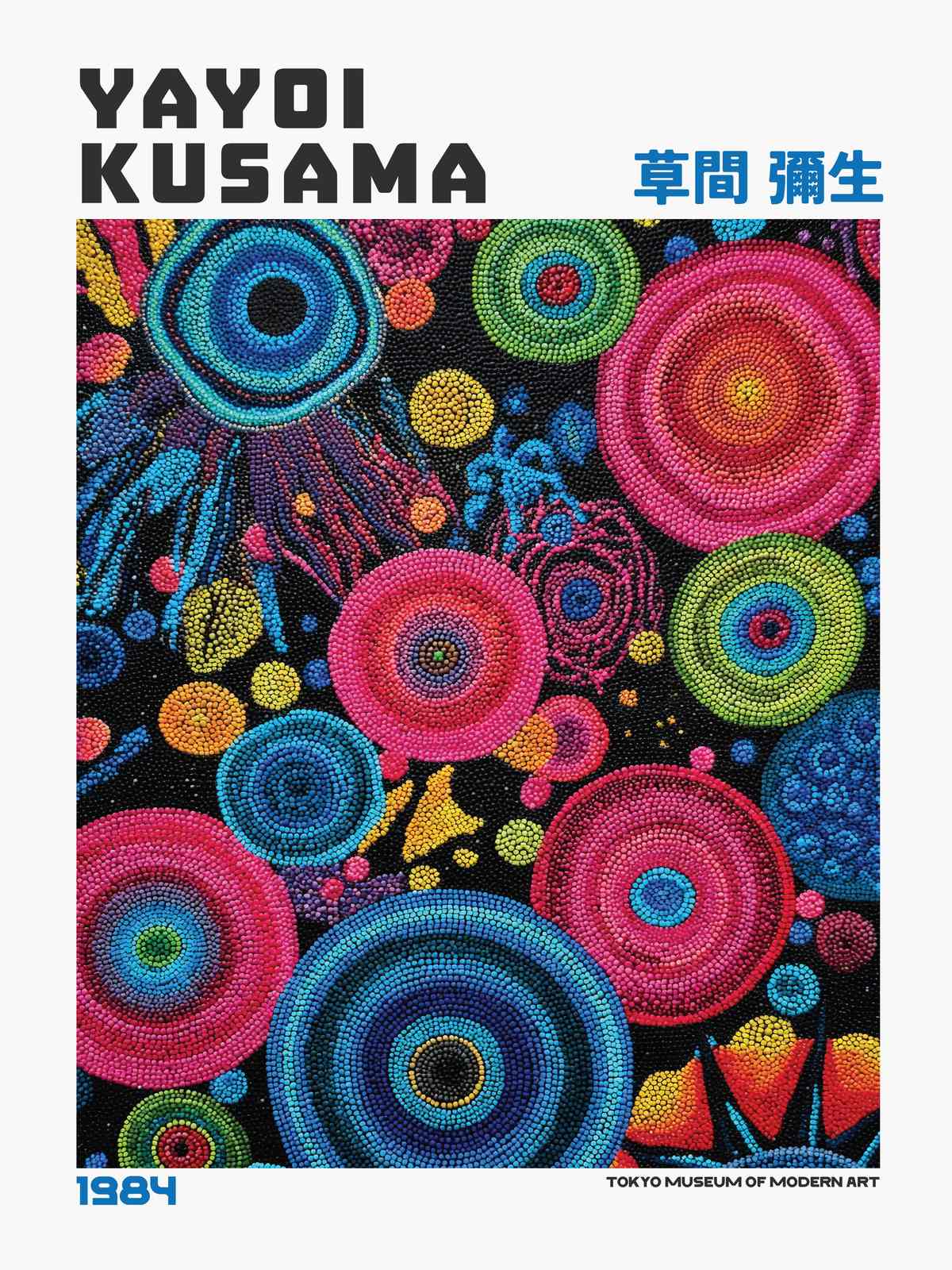 Plakat - Yayoi Kusama 1984