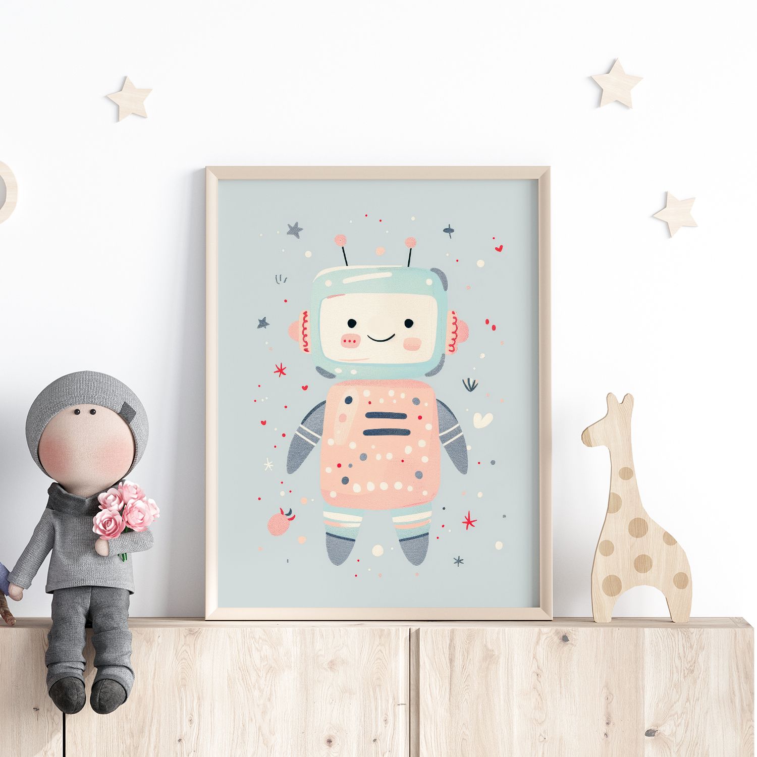 Plakat - Uroczy Robot