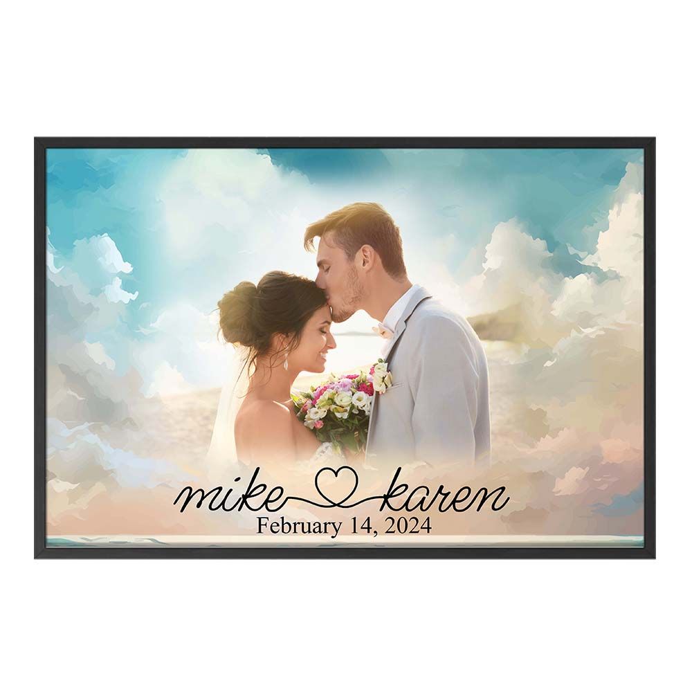 Personalizowany Plakat - Romantyczna Para