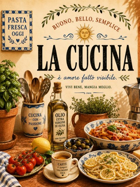 Plakat - Motyw La Cucina