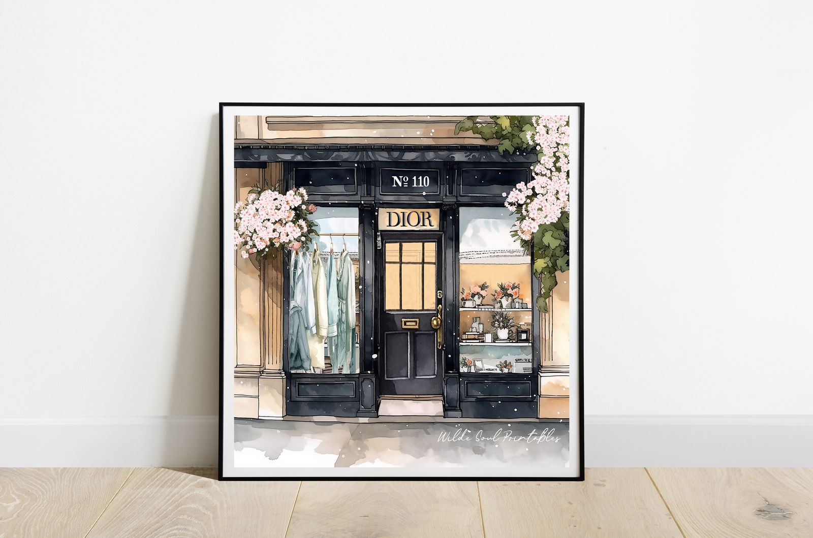 Plakat artystyczny Dior Storefront