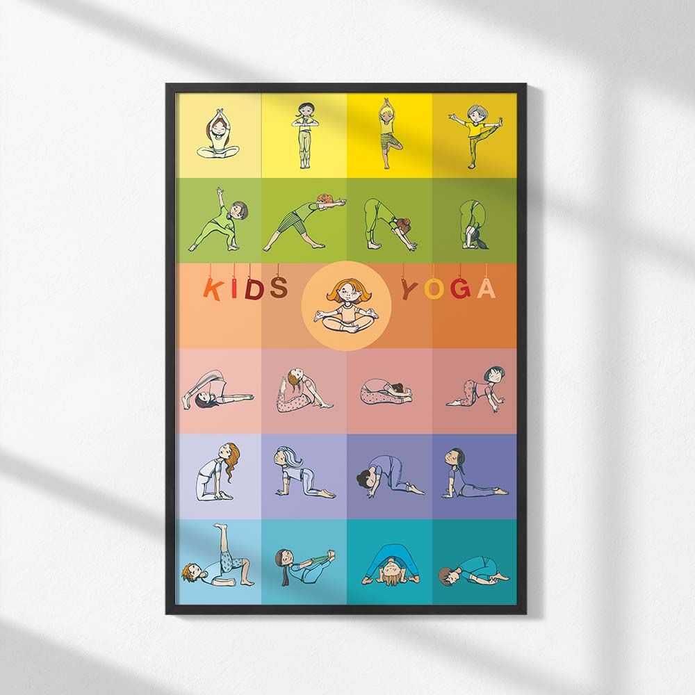 Plakat - Joga dla dzieci