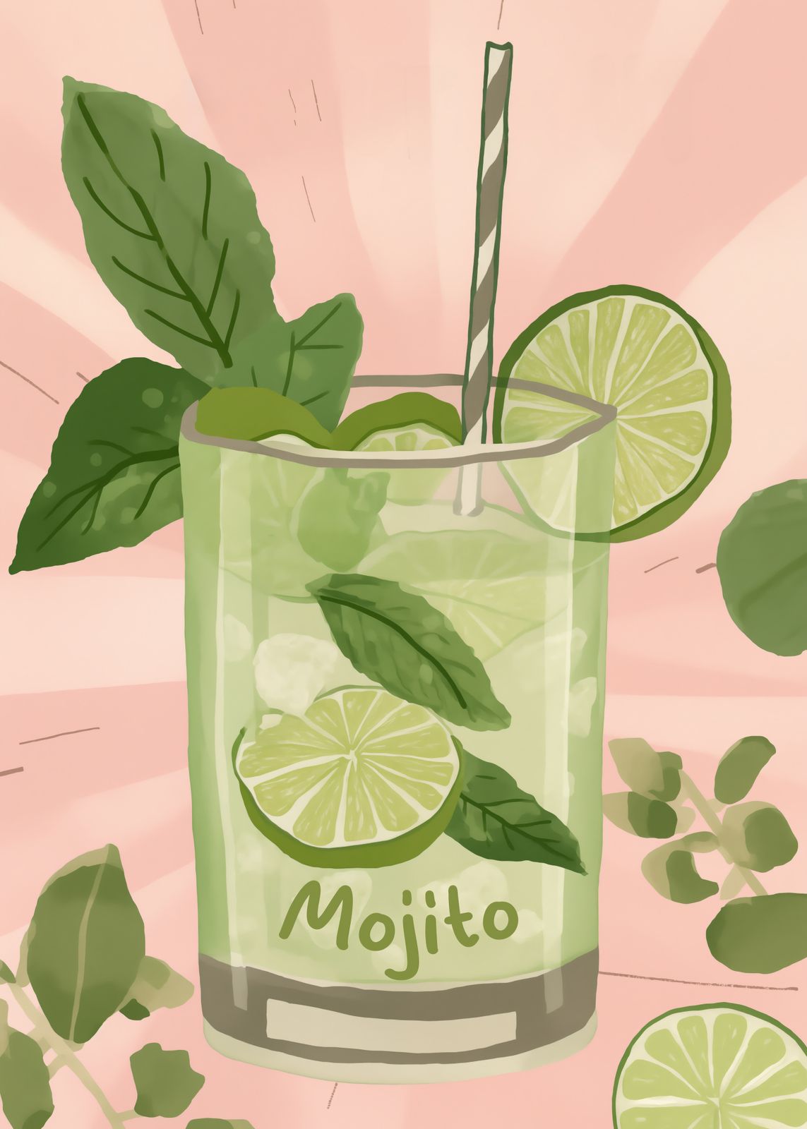 Plakat - Projekt Mojito