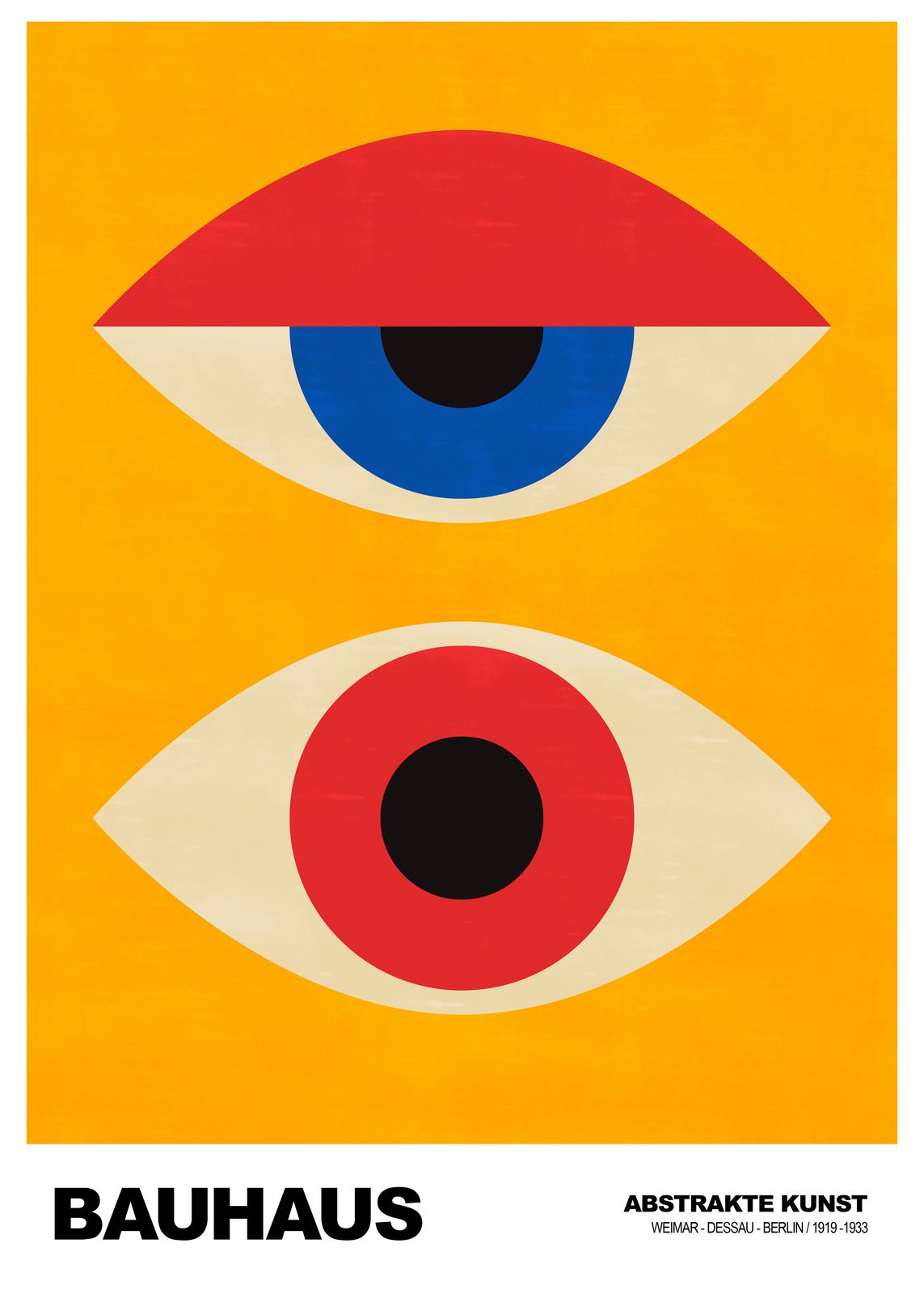 Plakat - Bauhaus Sztuka Abstrakcyjna