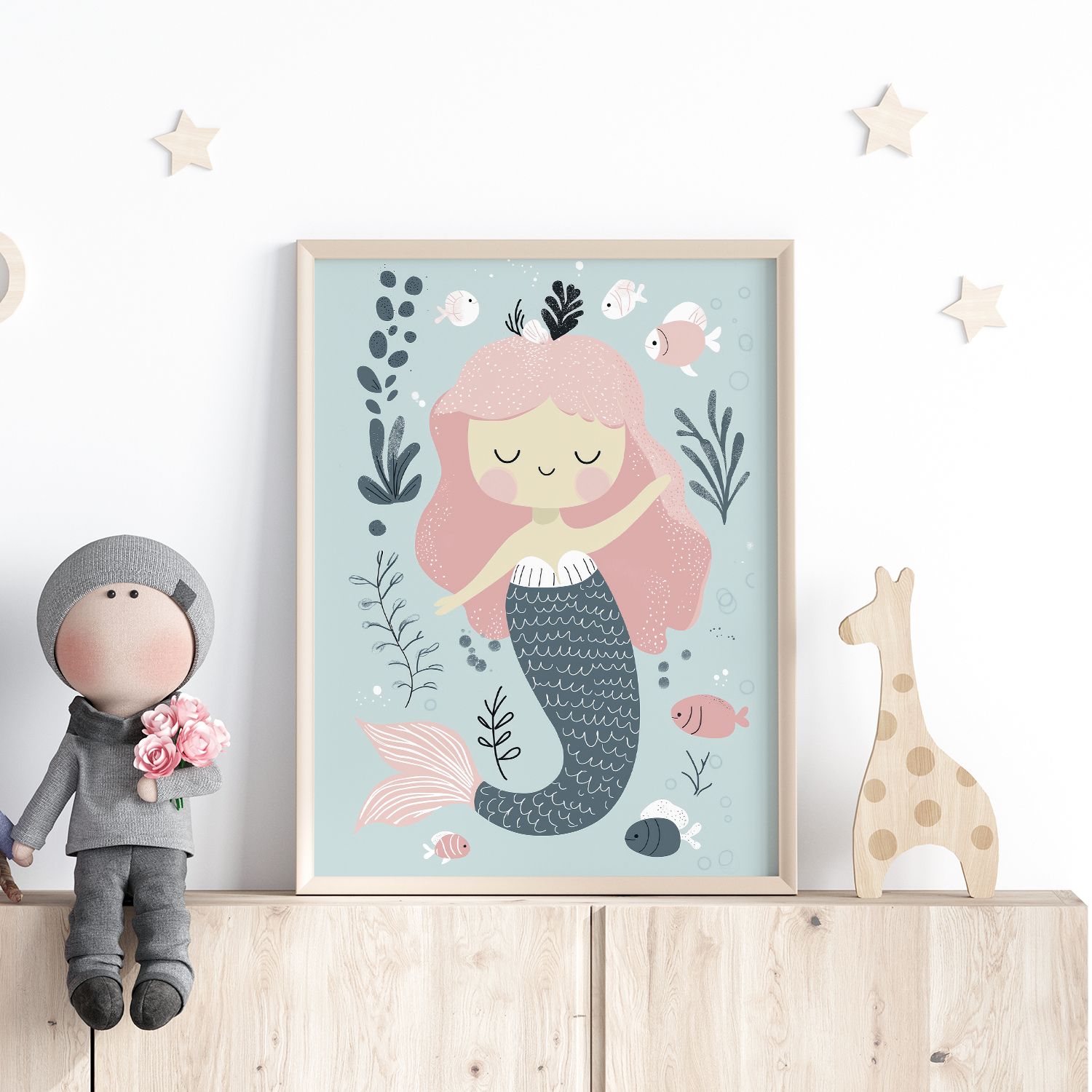 Plakat - Ilustracja Syrenki