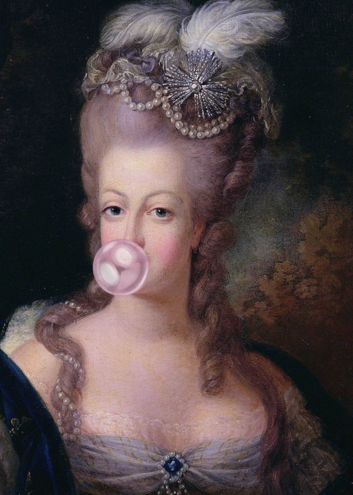 Plakat - Marie Antoinette Guma do żucia