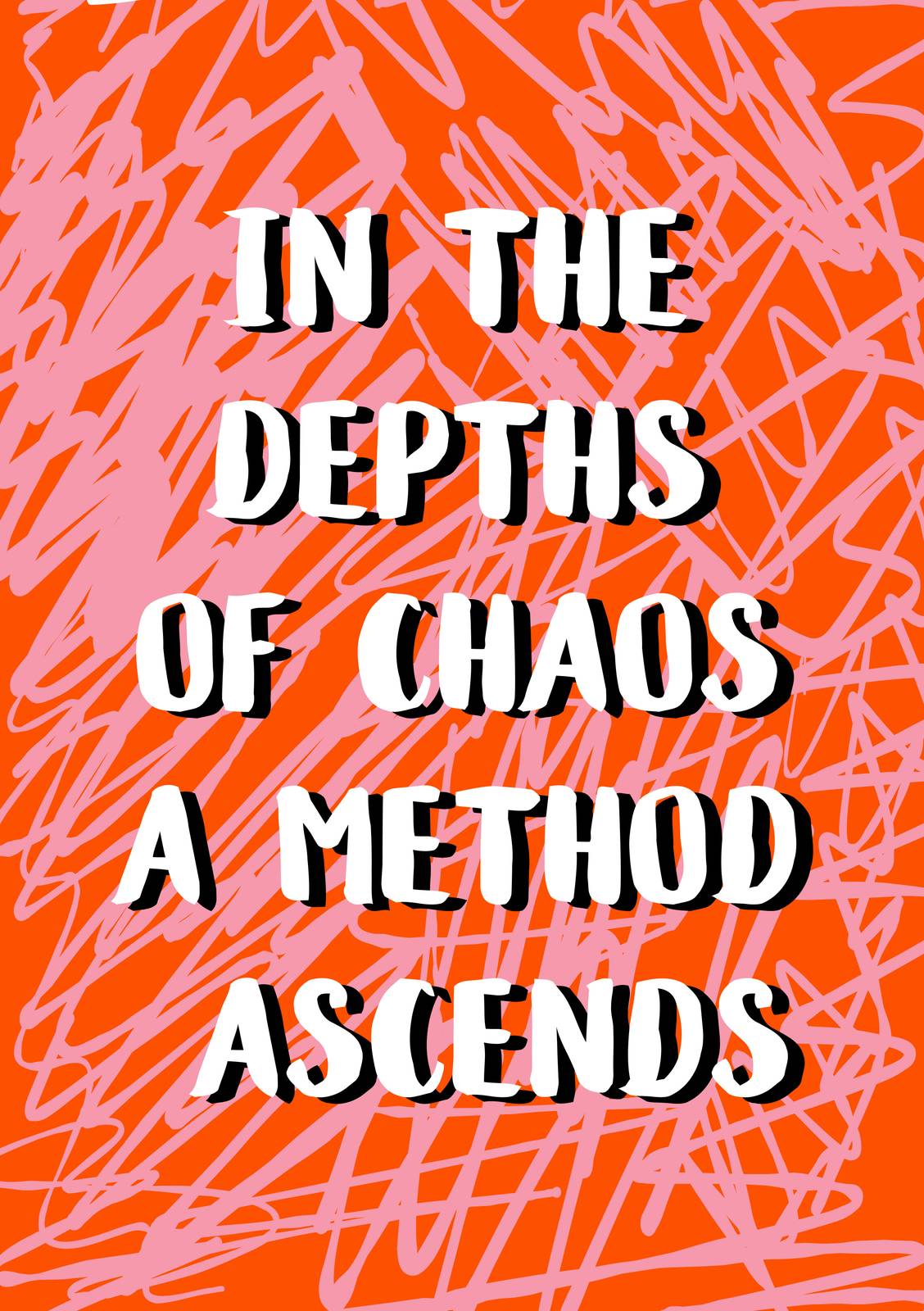 Plakat - Abstrakcyjny Chaos