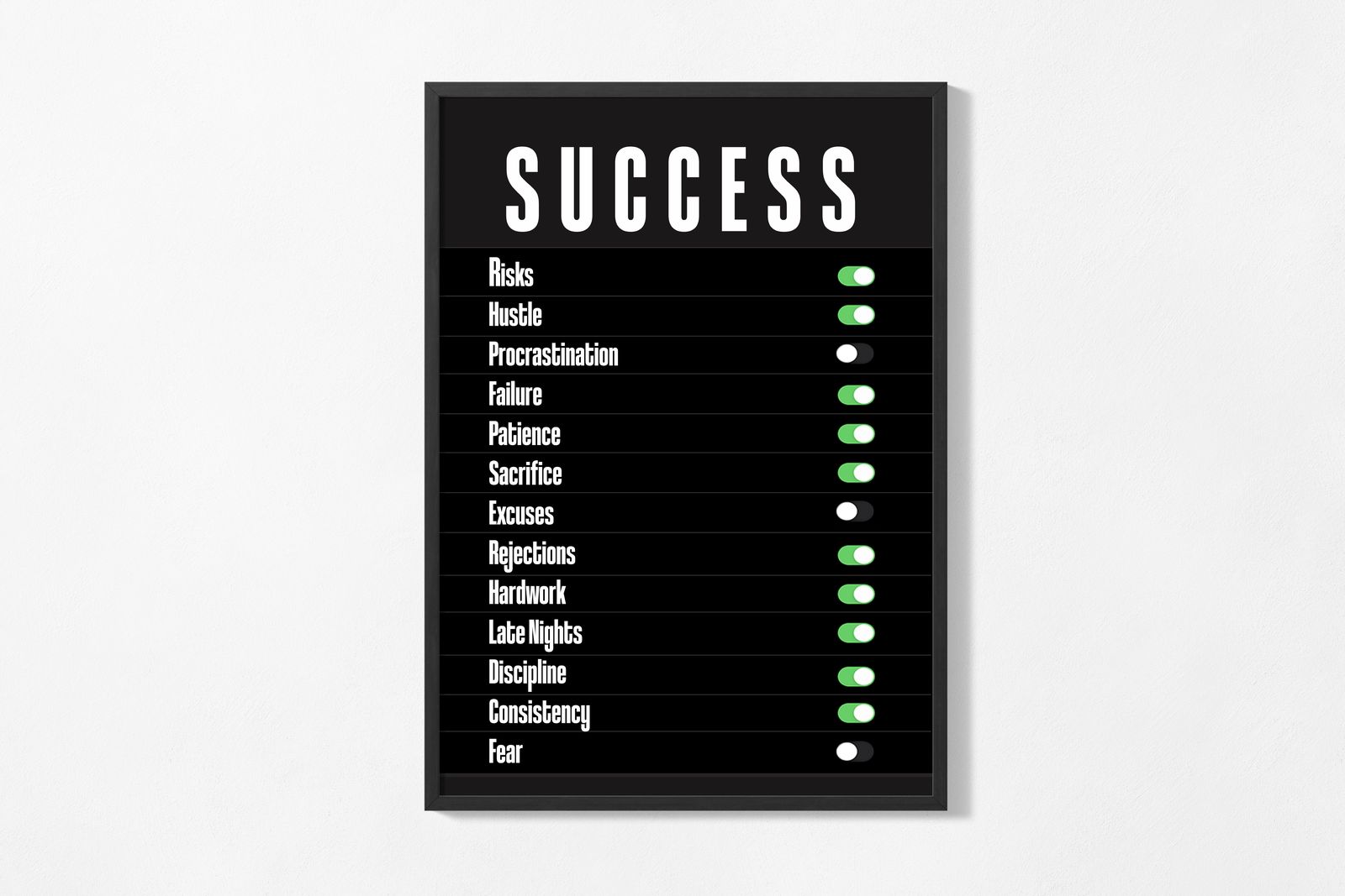 Plakat - Lista Sukcesów